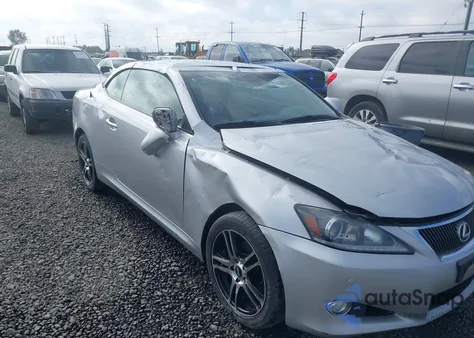 2011 Lexus Is 250C z USA, uszkodzony, nr VIN JTHFF2C28B2520146